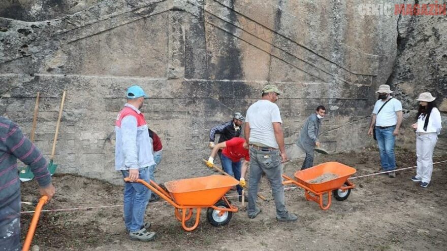 Maltaş tapınağı gün yüzüne çıkartılıyor