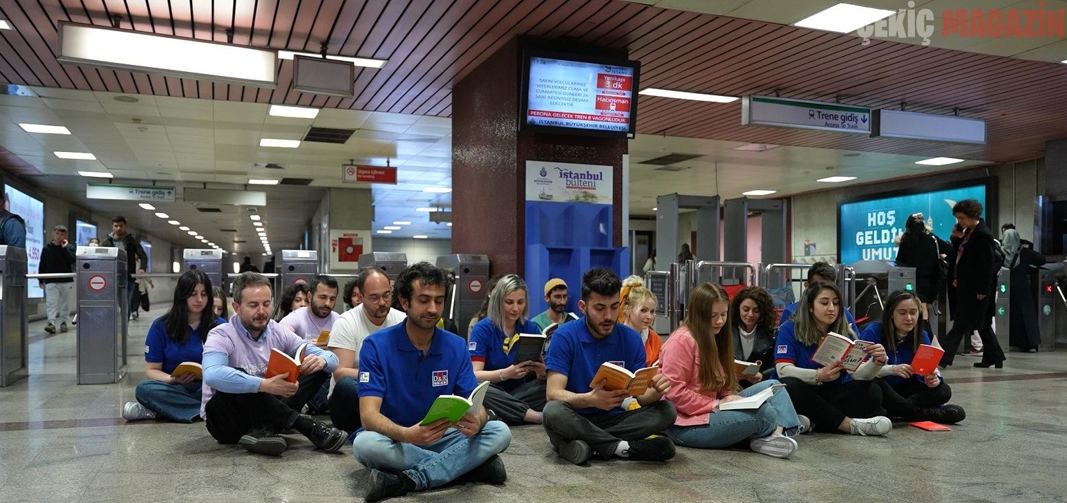 İstanbul Metrosu’nda D&R Sürprizi