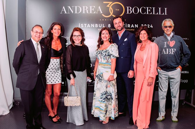 Hacer Pala’dan Andrea Bocelli kulisine çıkarma