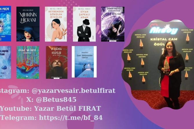 YAZAR VE ŞAİR BETÜL FIRAT’TAN ŞİİRLERİNE ÖZEL SİNGLE SERİSİ