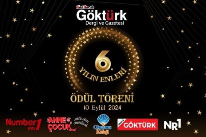 Göktürk Dergisi 6. Yılın En’leri Ödül Töreni 10 Eylül’de