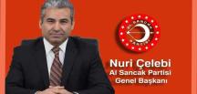 AL SANCAK PARTİSİ GENEL BAŞKANI NURİ ÇELEBİ & MANİFESTO…