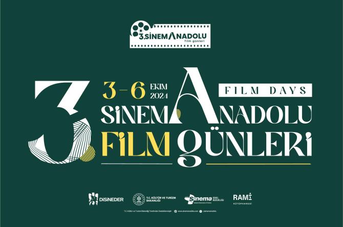 3.SinemAnadolu Film Günleri Rami Kütüphanesinde 3-6 Ekim 2024 tarihlerinde başlıyor…