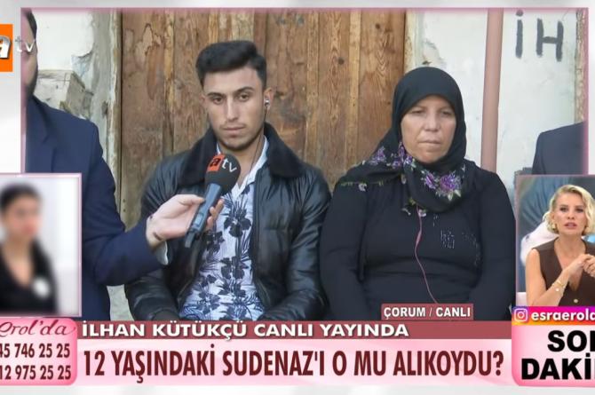 12 yaşındaki kayıp kız çocuğu S.K.’yı Esra Erol 24 saat içinde buldu.