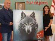 Asena Ressam’dan Bozkurt Gazeteci’ye Özel Bozkurt Tablo…