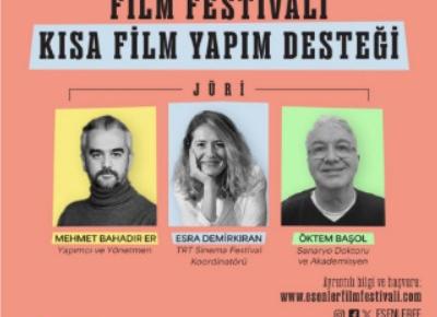 Esenler film festivali kısa film yapım destek jürisi belli oldu.