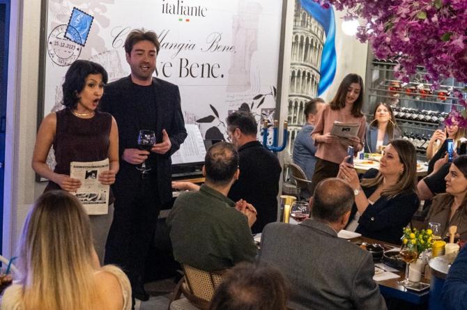 Pizza Italiante’de Opera Ezgileriyle Lezzetli Akşamlar