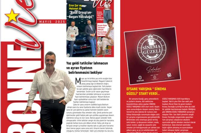 Bonne Vie Dergisi Mayıs Sayısıyla Yayında