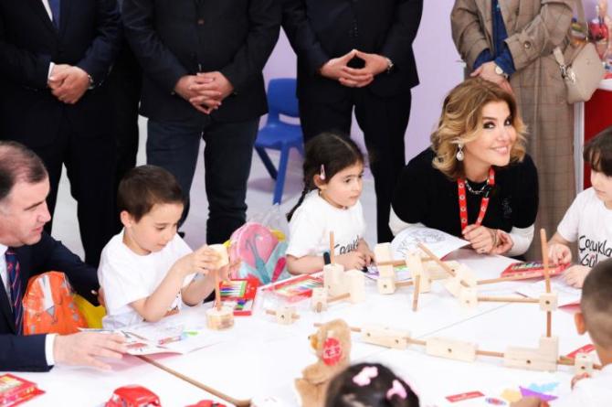 GÜLBEN ERGEN BAYBURT’TA 58. ANAOKULUNU AÇTI