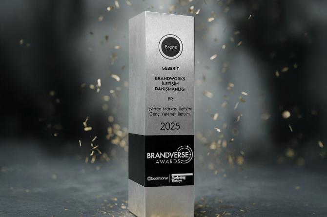 Geberit Türkiye’ye Brandverse Awards’tan Bronz Ödül