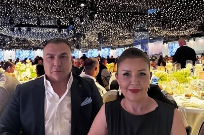 VOLKAN ŞAHİN DEMİRKAYA VE EŞİ NİLÜFER DEMİRKAYA, ÇORUM’DAKİ MUHTEŞEM DÜĞÜNDE GÖZ DOLDURDU