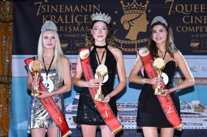 7.Sinemanın Kraliçesi Yarışması’nda bu yıl kraliçe unvanına 20 yaşındaki üniversite öğrencisi Ecrin Saygın layık görüldü.