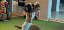 NEVİDE ÇİÇEK: HAYATI SPOR, FORMU AZİM!