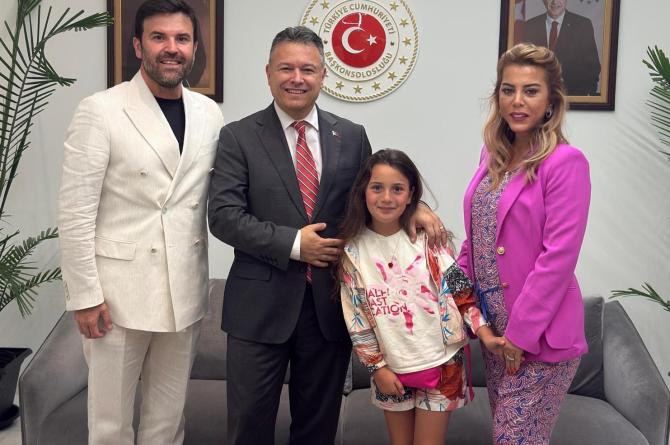 İsmail Özkan’dan Türkevi’nde Anlamlı Ziyaret